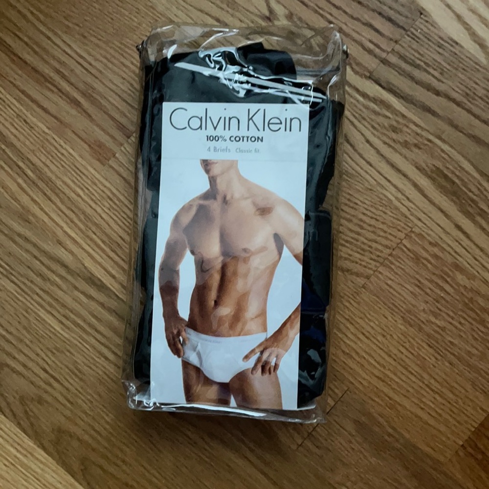 Calvin Klein 3/4 boxer briefs (black) NEW